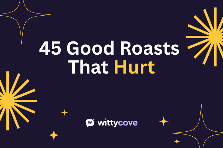 45 Good Roasts That Hurt